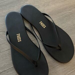 Tkees Lily Liners sandals in black